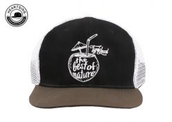 Изготовленные на заказ дышащие бейсболки из белой сетки с 6 панелями белого цвета