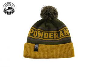 изготовленная на заказ шапочка-бини, модная зимняя вязаная шапочка в желто-зеленую полоску-b006