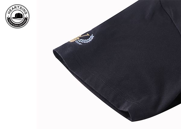 оптовая продажа дешевых футболок на заказ, модная черная хлопковая футболка с принтом-tsh011