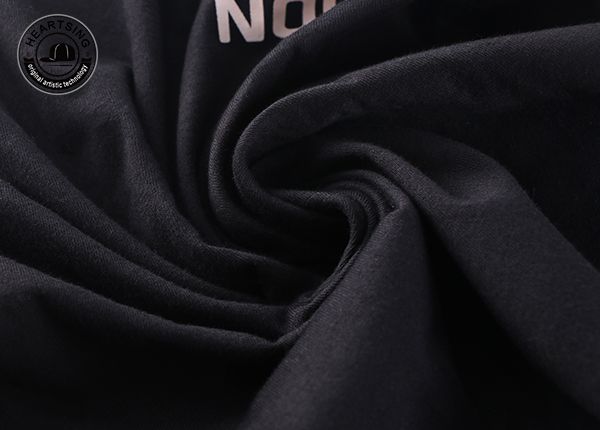 оптовая продажа дешевых футболок на заказ, модная черная хлопковая футболка с принтом-tsh013