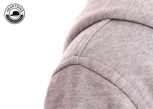 оптовая продажа дешевых толстовок на заказ с модным серым принтом для женщин-hd010