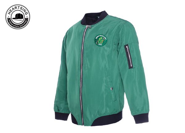 дешевые куртки оптом на заказ, модная зеленая куртка-jck004