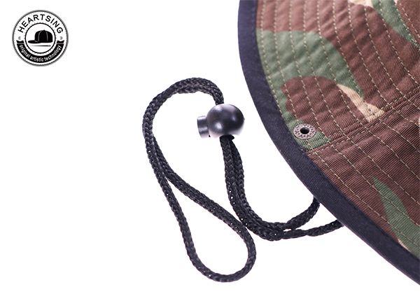 Охотничья камуфляжная шляпа-ведерко с широкими полями