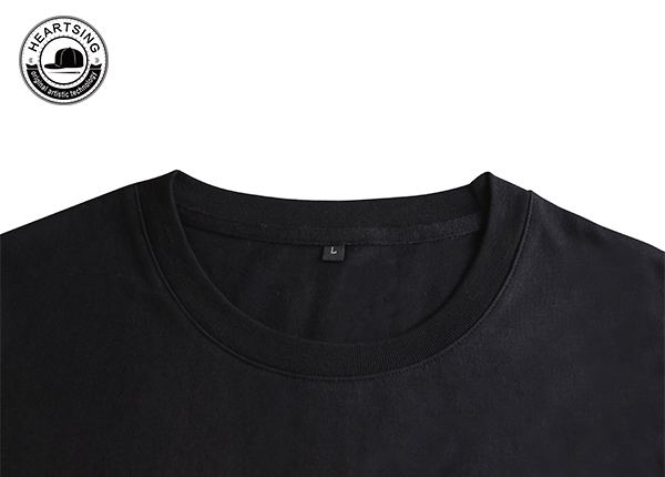 оптовая продажа модной одежды на заказ с модным черным хлопковым принтом t shirt.jpg