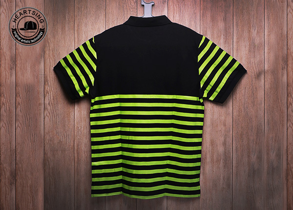 shirt.jpg оптовая продажа изготовленной на заказ модной зеленой черной хлопчатобумажной футболки с принтом