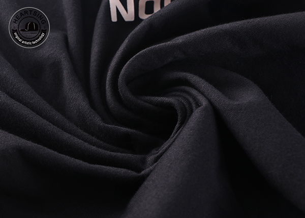 оптовая продажа модной одежды на заказ с модным черным хлопковым принтом t shirt.jpg