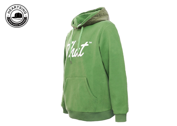 оптовая продажа модной одежды на заказ с модным зеленым принтом hoody.jpg