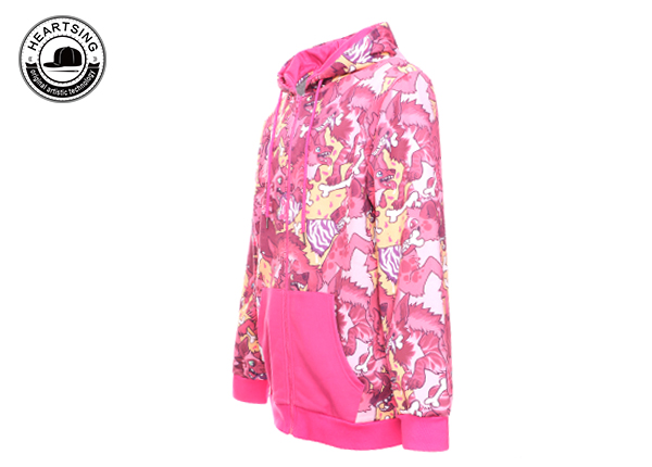 оптовая продажа модной одежды на заказ с модным животным красным принтом hoody.jpg