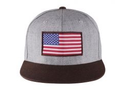 Плоский Билл Звезда Полосы США Флаг Шапка На Заказ Американский Флаг Snapback Шляпы