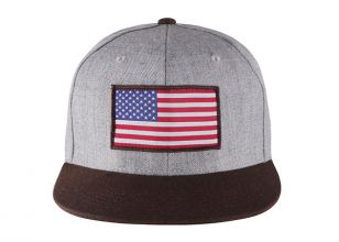 Плоский Билл Звезда Полосы США Флаг Шапка На Заказ Американский Флаг Snapback Шляпы