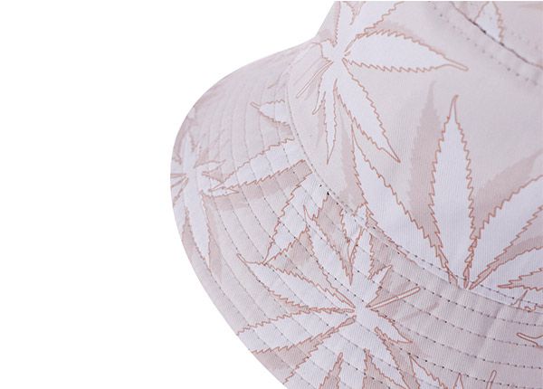 Сторона изготовленной на заказ хлопчатобумажной белой рыбацкой шляпы