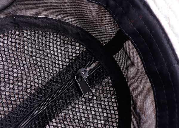 Повязка на голову из изготовленной на заказ хлопчатобумажной белой рыбацкой шляпы