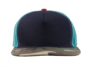 Пустые винтажные бейсболки с камуфляжной накладкой