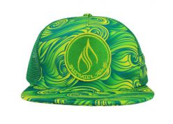 Крутая шляпа дальнобойщика Snapback На заказ, зеленые кепки с нашивкой