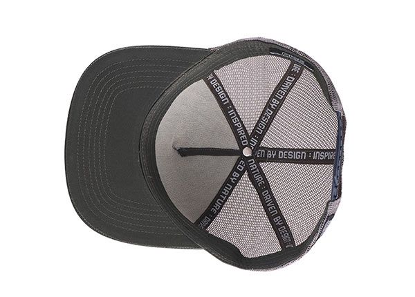 Шляпа-Снэпбэк с принтом из замшелого дуба с сетчатой спинкой внутри