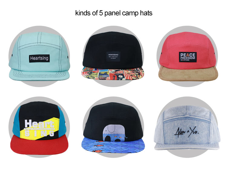 Изготовленные на заказ шляпы из 5 панелей