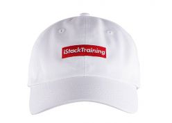 Продается простая белая папина шляпа Snapback с 6 панелями из хлопчатобумажной саржи