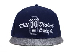 Питон Кепки Пользовательские Змеиная Кожа Кожаный Ремень Snapback Шляпы