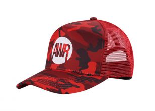 Красные цифровые камуфляжные бейсболки Custom Camo Trucker Hat