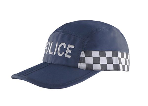 Шляпа с наклонными низкопрофильными изогнутыми полями и 5 панелями