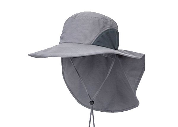 Косая часть пустой шляпы-ведерка для сафари по пустыне с клапаном на шее