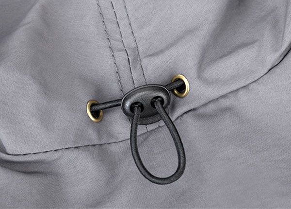 Подбородочный ремешок пустой шляпы-ведерка для сафари по пустыне с клапаном на шее