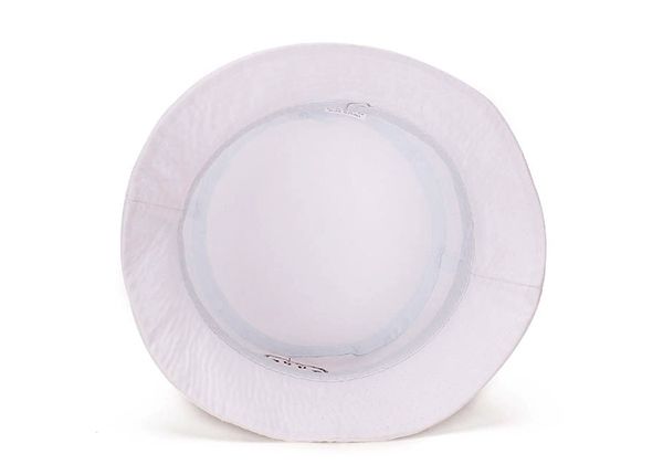 Внутри шляпы-ведерка с эмодзи 