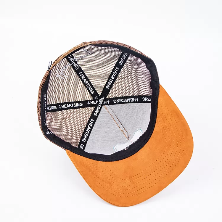 Желтые хлопчатобумажные шляпы Snapbacks с вышивкой из дешевого мужского хлопка