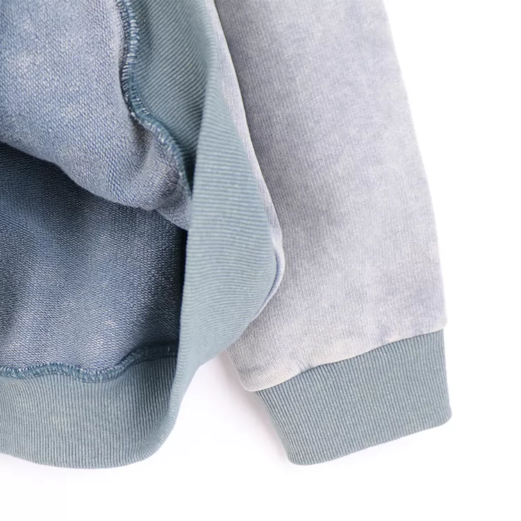 оптовая продажа дешевых толстовок на заказ с модным серым принтом для женщин-hd010